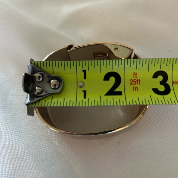 Jimmy Choo Gold Jewelry Cuff Bracelet - Picture 7 of 8